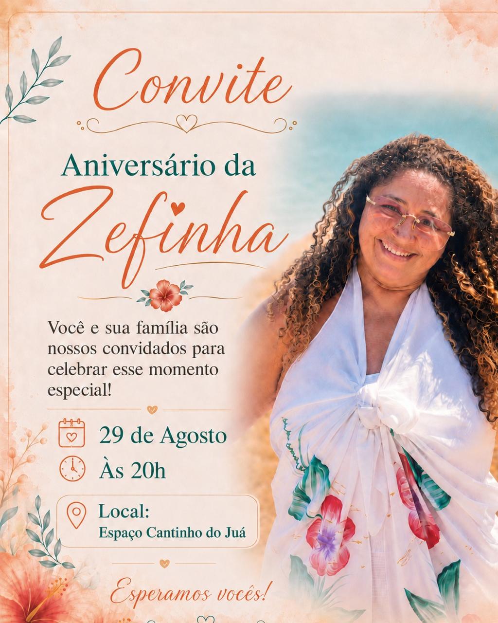 Zefinha - Aniversariante